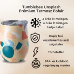 Tumblebee Unsplash hőtartó termosz pohár