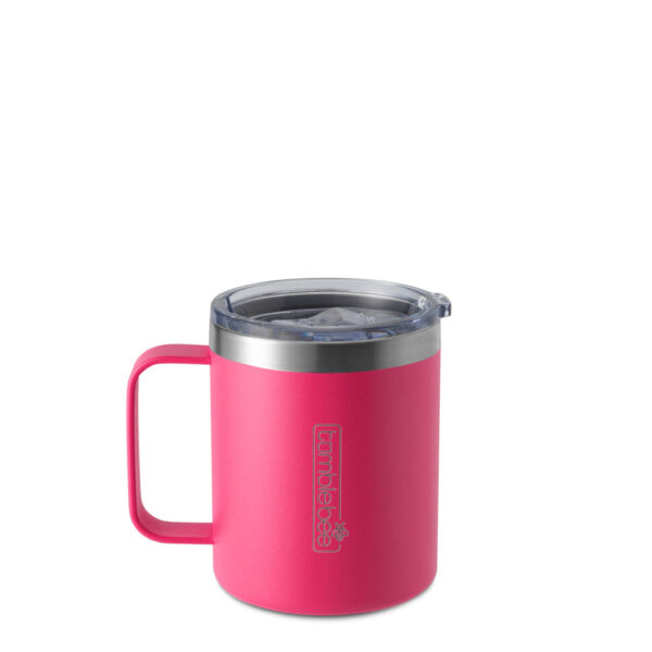 Tumblebee Coffee Mug Neon Pink kávés utazó bögre