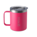 Tumblebee Coffee Mug Neon Pink kávés utazó bögre