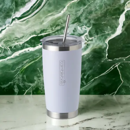Hordozható hőtartó Termosz Utazó Pohár Snow White 500ml fém szívószállal