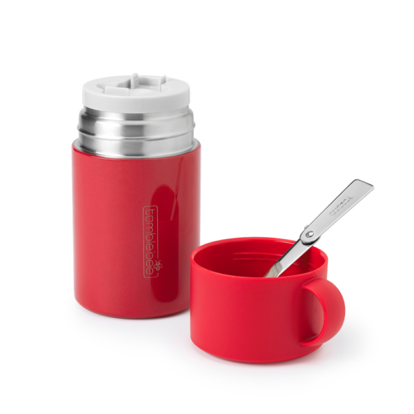 Tumblebee Thermo Food Jar Ételtároló 550ml – berry red