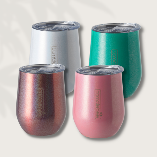 Tumblebee - Unsplash 350ml Thermo Kávés Pohár - Glitter Szett (4 szín)