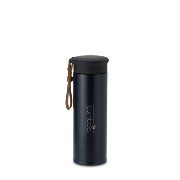 Tumblebee Tumbee duplafalú acél termosz kulacs 550 ml dark