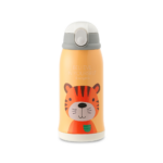 Tumblebee Tumbee duplafalú acél termosz gyerek kulacs 550 ml tigris