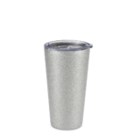 Tumblebee To Go – Hordozható hőtartó Termosz Utazó Pohár Diamond Silver 500ml fém szívószállal