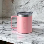 Tumblebee Coffee Mug Pink kávés utazó bögre