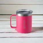 Tumblebee Coffee Mug Neon Pink kávés utazó bögre