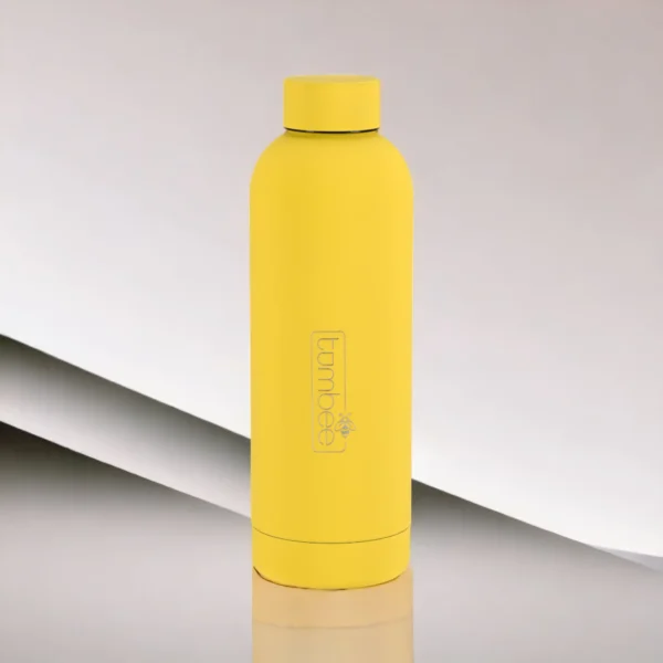 Tumblebee Tumbee duplafalú acél termosz kulacs Lemon