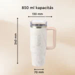 Tumblebee Bulky termosz pohár 850 ml Peach