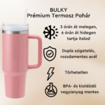 Tumblebee Bulky termosz pohár 1200ml Glitter Pink