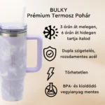 Tumblebee Bulky termosz pohár 850 ml Grape