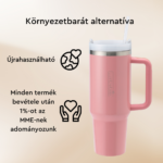 Tumblebee Bulky termosz pohár 1200ml Glitter Pink