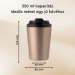 Tumblebee Bomber Cseppmentes Termosz Kávés Pohár 350 ml – Henna