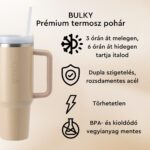 Tumblebee Bulky termosz pohár 1200 ml Cream Latte
