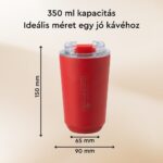 Tumblebee Bomber Cseppmentes Termosz Kávés Pohár 350 ml
