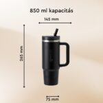 Tumblebee Bulky PRO termosz pohár Dark